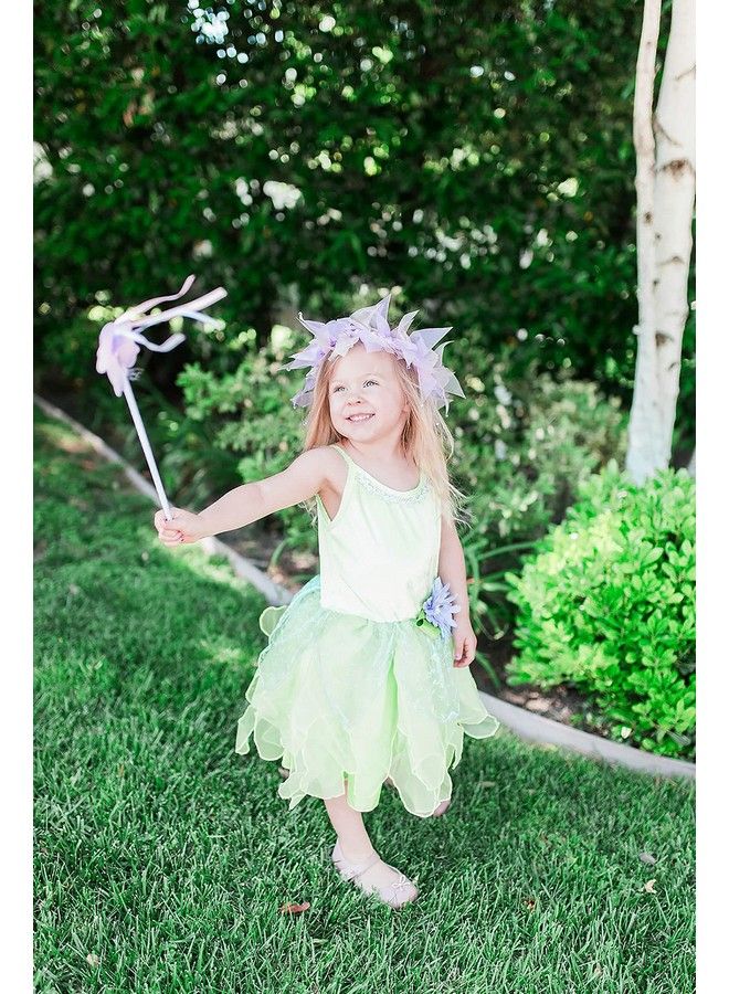 Fairy Halo & Wand Child Accessory Set Green (Tinkerbell) …