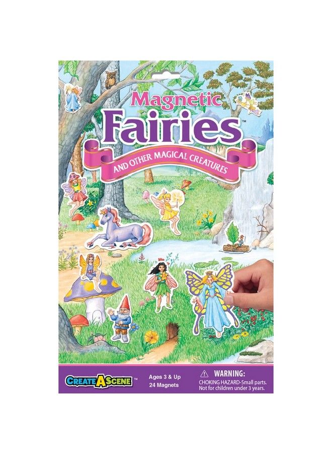 Create A Scene Fairies Magnetic Playset Portable Mess Free Magnet Activities Creative Fun For Ages 3+