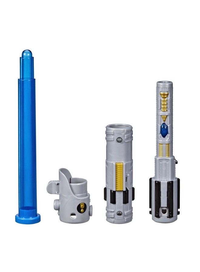 Lightsaber Forge Luke Skywalker Electronic Extendable Blue Lightsaber Toy Customizable Roleplay Toy Kids Ages 4 And Up