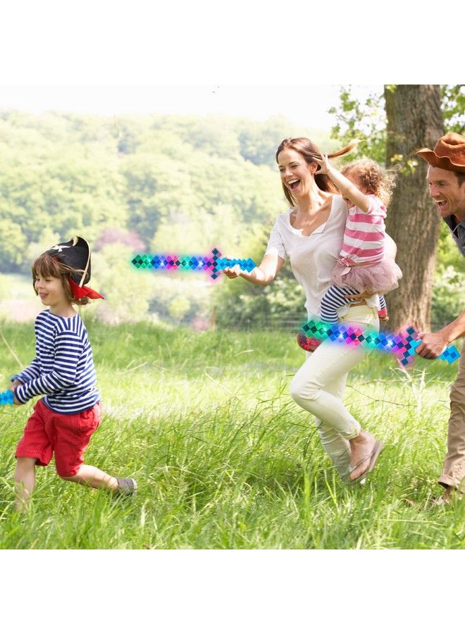 Led Light Up Pixel 8 Bit Toy Sword For Kids