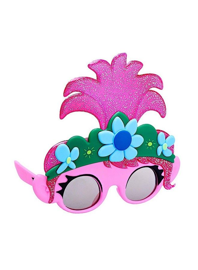 Licensed Trolls World Tour Poppy Shades Costume Party Favor Sunglasses Uv400 Pink