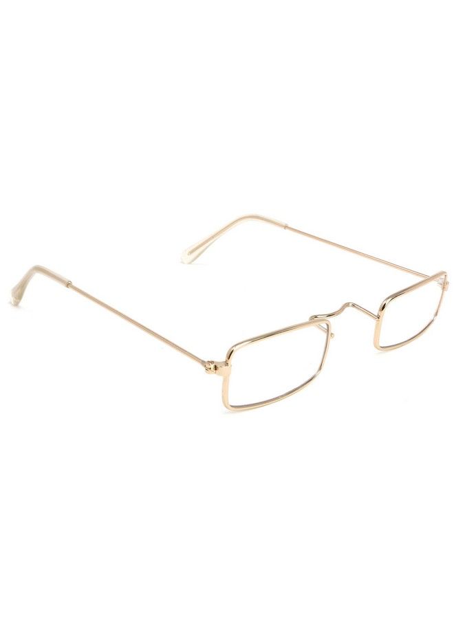 Old Man Costume Glasses Rectangular Granny Dress Up Eyeglasses 1 Pair