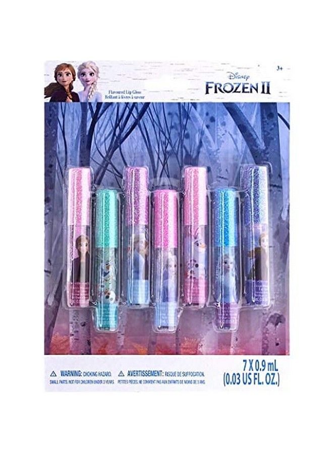 Disney Frozen 2 Lip Gloss Set Pack 7 Count (Pack Of 1)