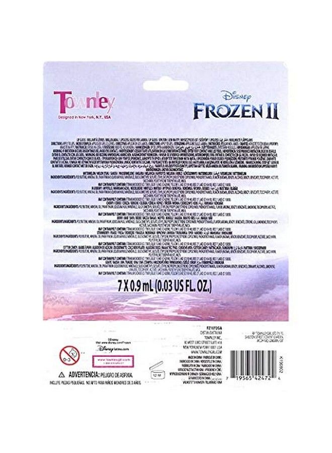 Disney Frozen 2 Lip Gloss Set Pack 7 Count (Pack Of 1)