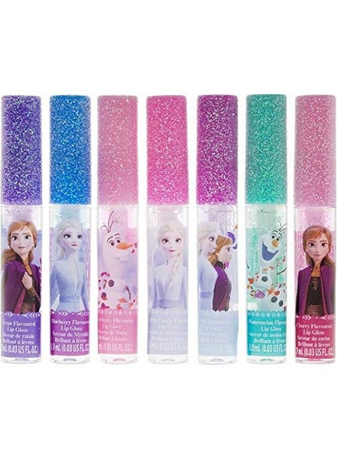 Disney Frozen 2 Lip Gloss Set Pack 7 Count (Pack Of 1)