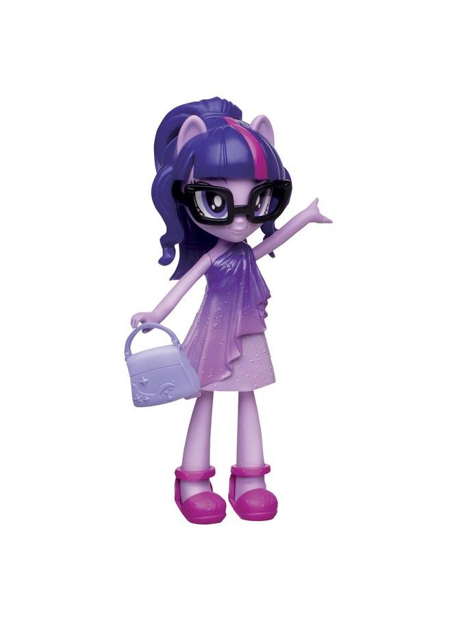 Equestria Girls Fashion Squad Twilight Sparkle And Dj Pon 3 Mini Doll Set Toy With Over 40 Fashion Accessories