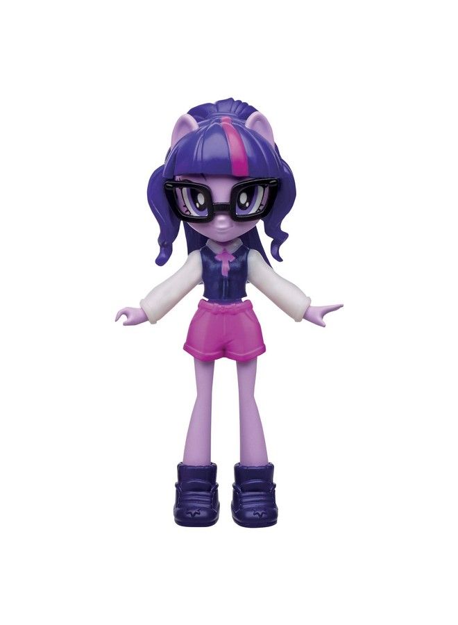 Equestria Girls Fashion Squad Twilight Sparkle And Dj Pon 3 Mini Doll Set Toy With Over 40 Fashion Accessories