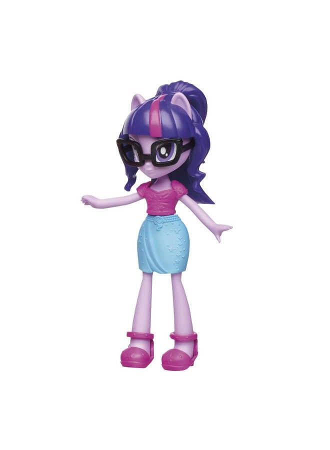 Equestria Girls Fashion Squad Twilight Sparkle And Dj Pon 3 Mini Doll Set Toy With Over 40 Fashion Accessories