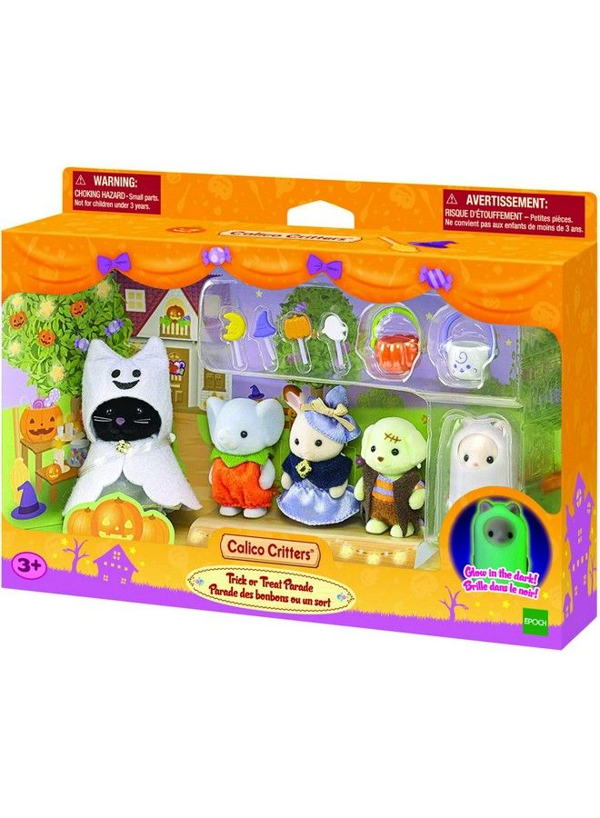 Trick Or Treat Parade Limited Edition Seasonal Halloween Set With 5 Collectible Figures And Costume Accessories