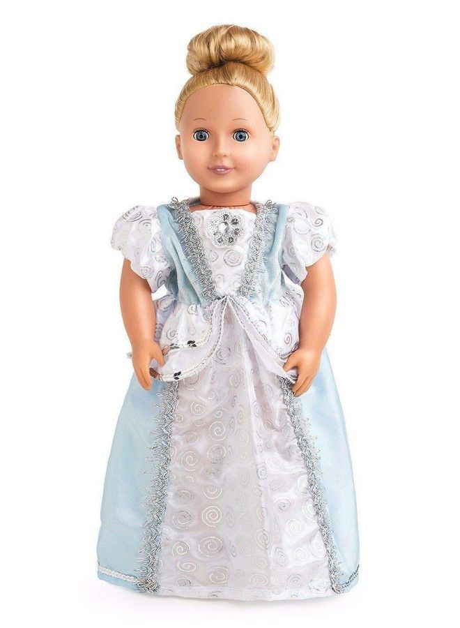 Cinderella Princess Doll Dress Doll Not Included Machine Washable Child Pretend Play And Party Doll Clothes With No Glitter