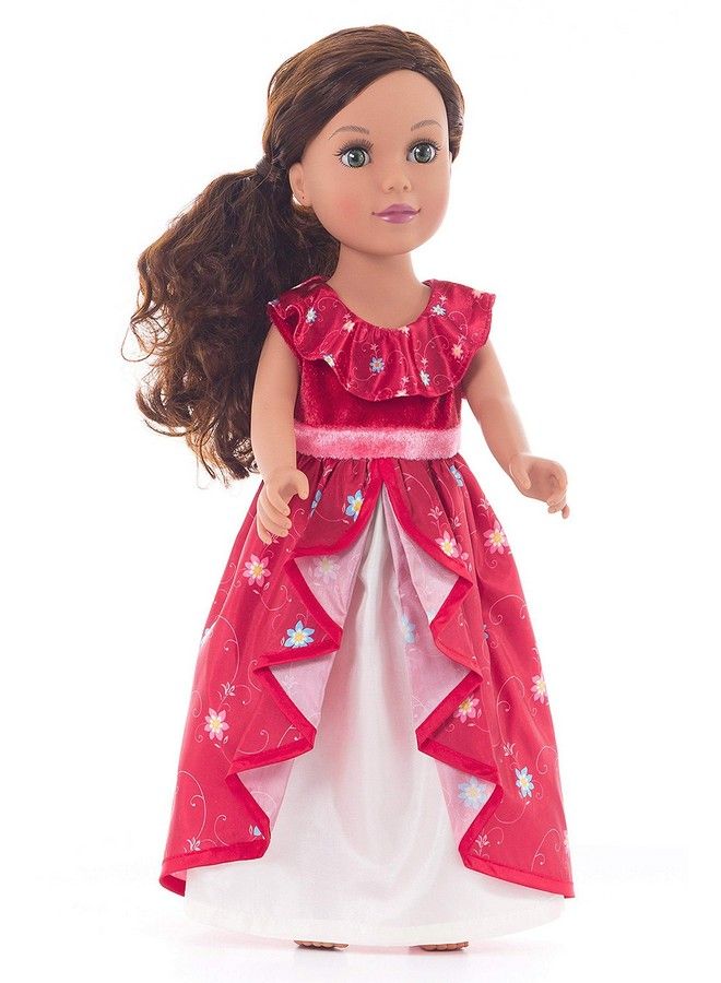 Ruby Princess Doll Dress Doll Not Included Machine Washable Child Pretend Play And Party Doll Clothes With No Glitter