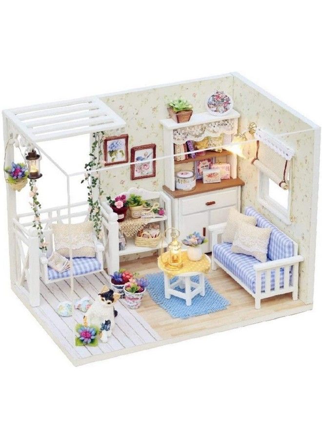 Romantic And Cute Dollhouse Miniature Diy House Kit Creative Room Perfect Diy Gift For Friends Lovers And Families(Kitty'S Choice)