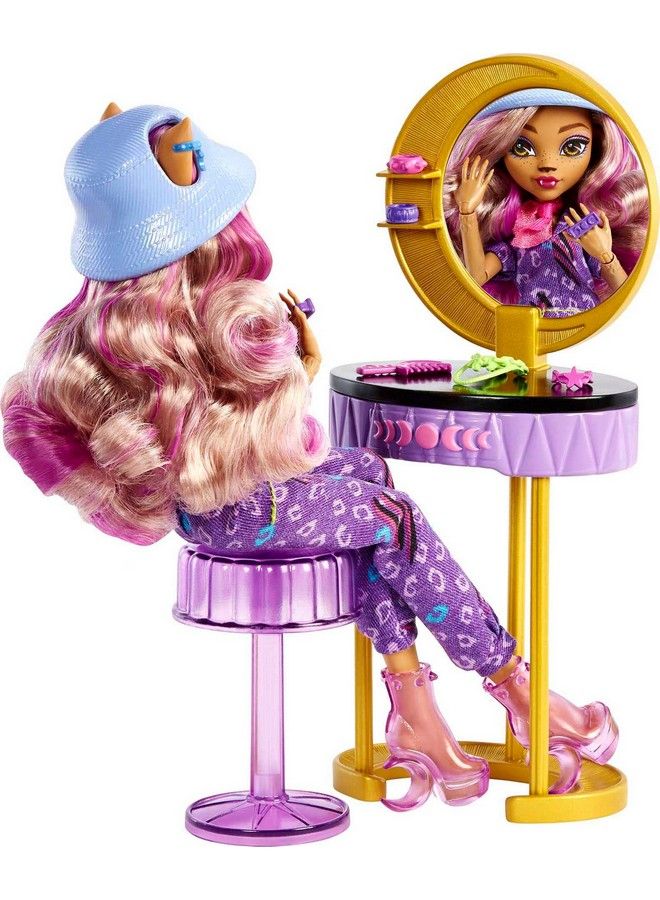 Doll And Playset Clawdeen Wolf Boo Tique Studio With Fashion Accessories 20+ Pieces For Mix And Match Outfits