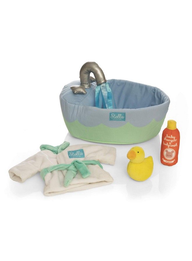 Stella Collection Soft Bath Playset With Accessories For 12