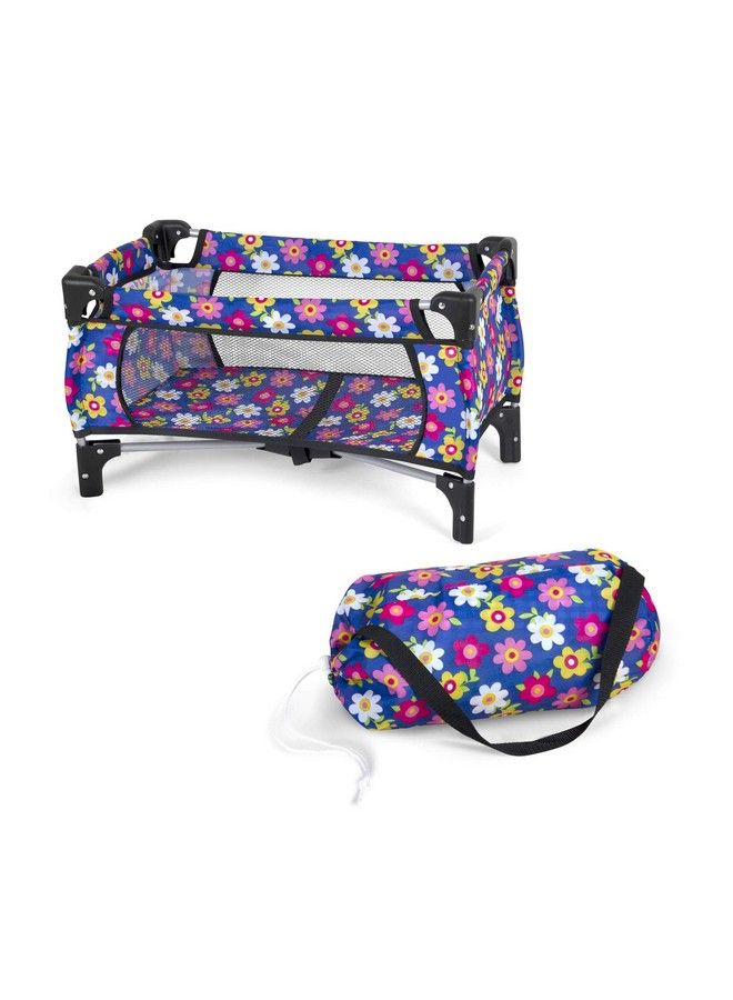 ® Baby Doll Crib Set With Pack N Play Bassinet Blanket & Carry Bag For Baby Doll Fits Up To 20 Inches Doll ; Baby Girl Stuff Excellent Pretend Play Gift