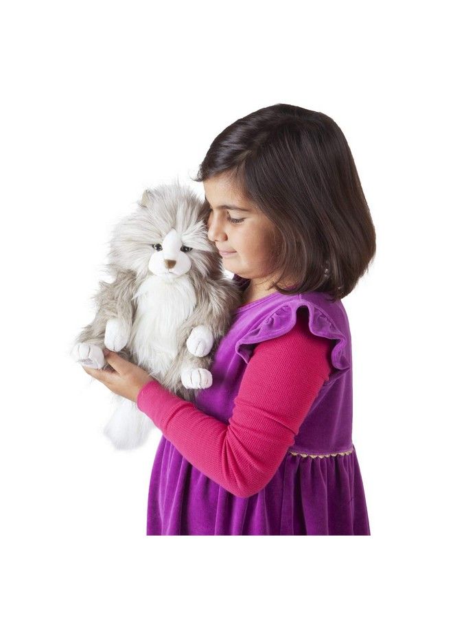 Fluffy Cat Hand Puppet