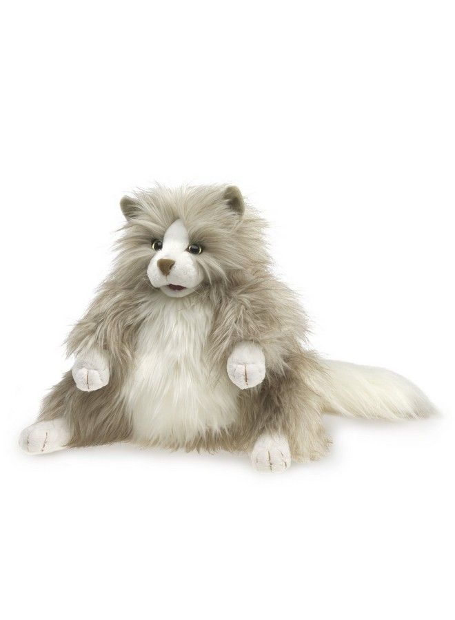 Fluffy Cat Hand Puppet