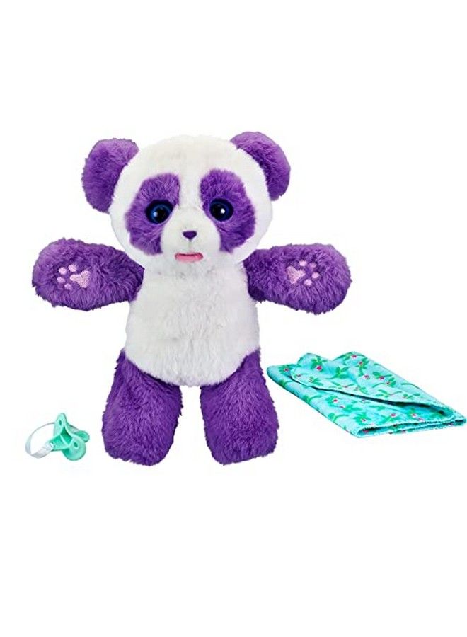 E Pets Cozy Dozys: Petals The Panda ; Interactive Plush Toy Panda. 25+ Sounds And Reactions. Magical Eye Movement. Blanket Pacifier For Kids Ages 4+ Multicolor (26400)