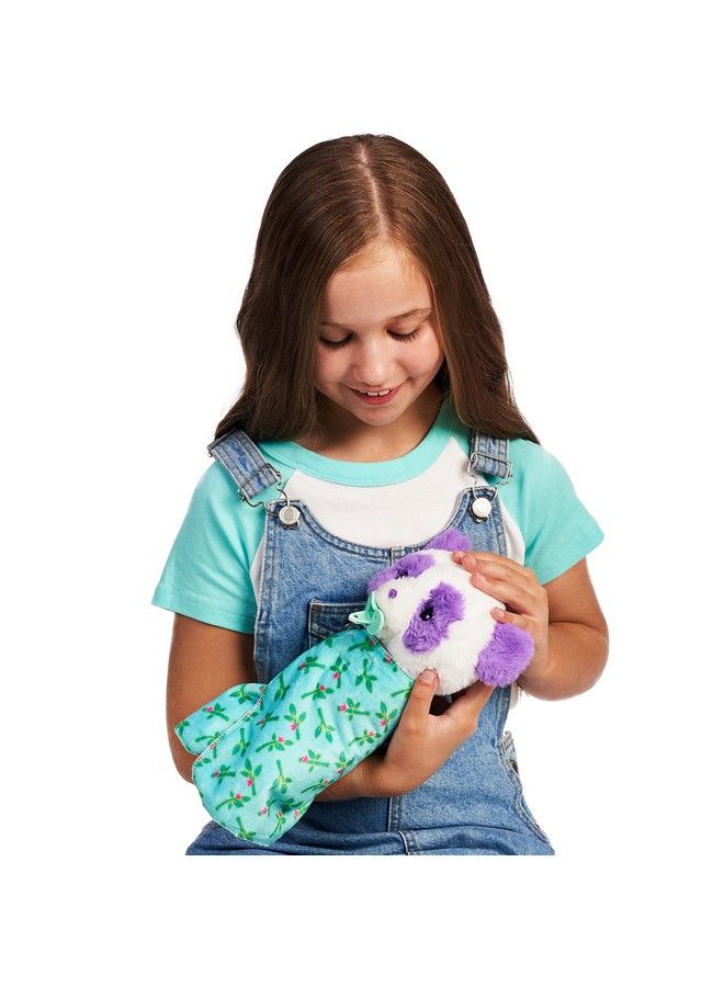 E Pets Cozy Dozys: Petals The Panda ; Interactive Plush Toy Panda. 25+ Sounds And Reactions. Magical Eye Movement. Blanket Pacifier For Kids Ages 4+ Multicolor (26400)