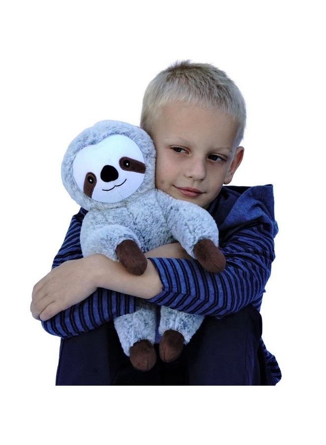 Weighted Bear Sloth Plush 2.5Lbs Super Soft Stuffed Animal For Stress Relief & Comfort Durable & Comfy For Kids & Adults