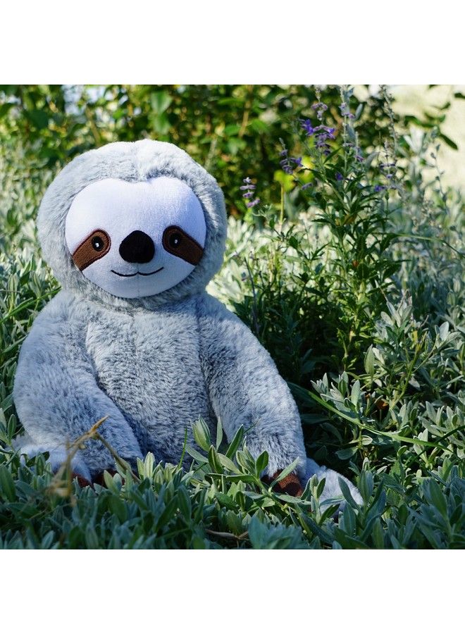 Weighted Bear Sloth Plush 2.5Lbs Super Soft Stuffed Animal For Stress Relief & Comfort Durable & Comfy For Kids & Adults