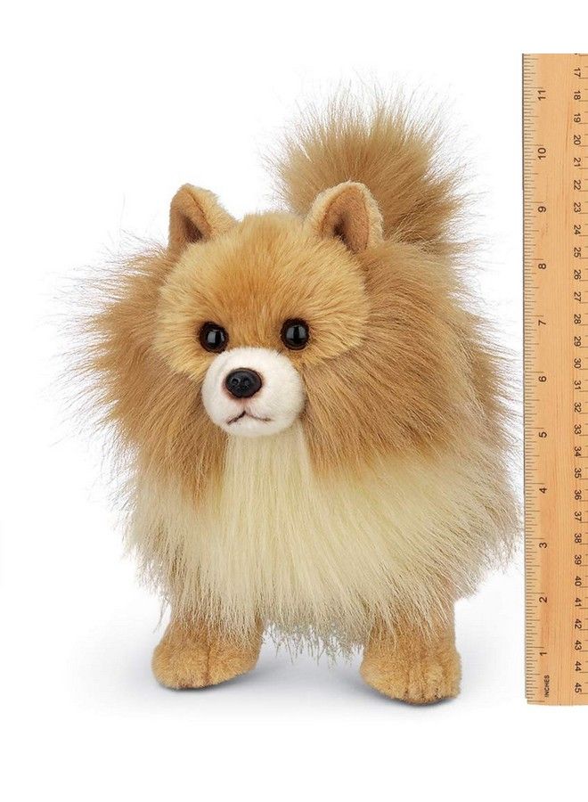 Bearington Rudy Pomeranian Plush Stuffed Animal Puppy Dog 13 Inch