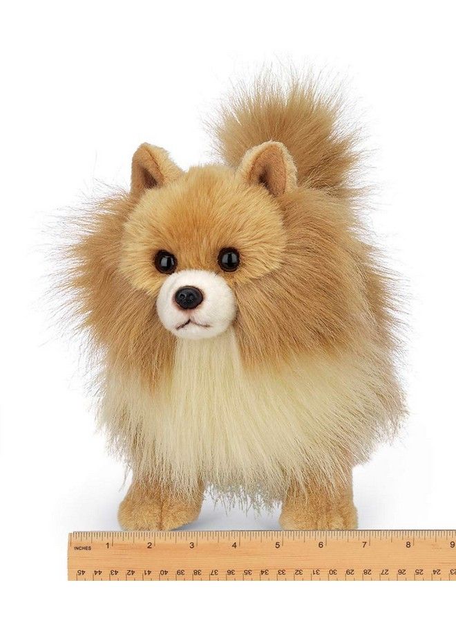 Bearington Rudy Pomeranian Plush Stuffed Animal Puppy Dog 13 Inch