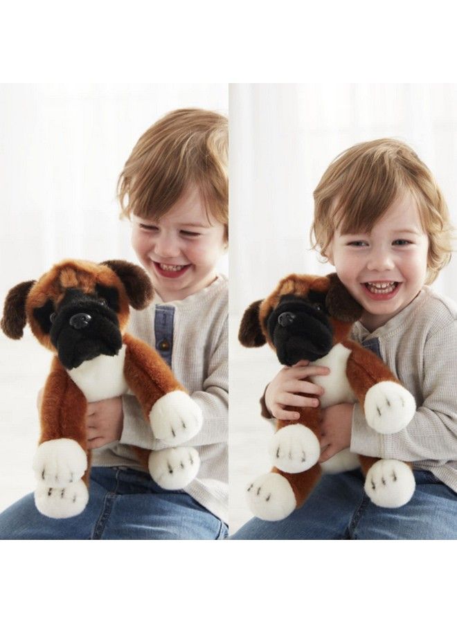 Heritage Collection Boxer Dog Plush Stuffed Animal Toy 12 Inch