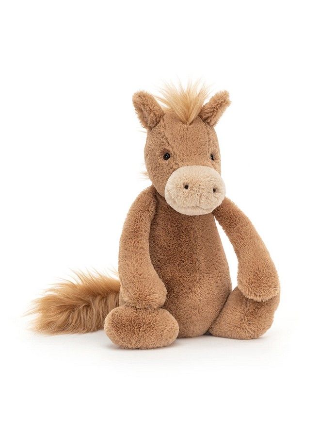 Bashful Pony Stuffed Animal Medium