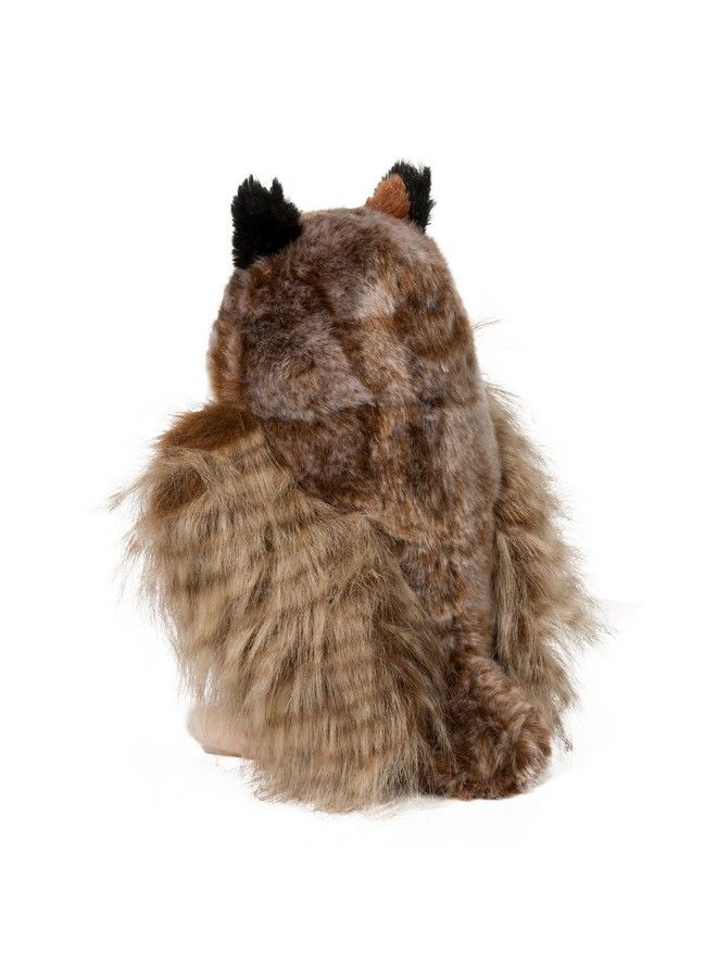 Einstein Great Horned Owl Plush Stuffed Animal