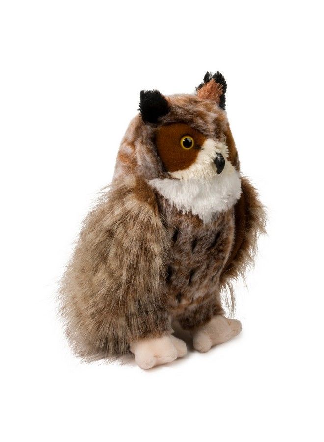 Einstein Great Horned Owl Plush Stuffed Animal