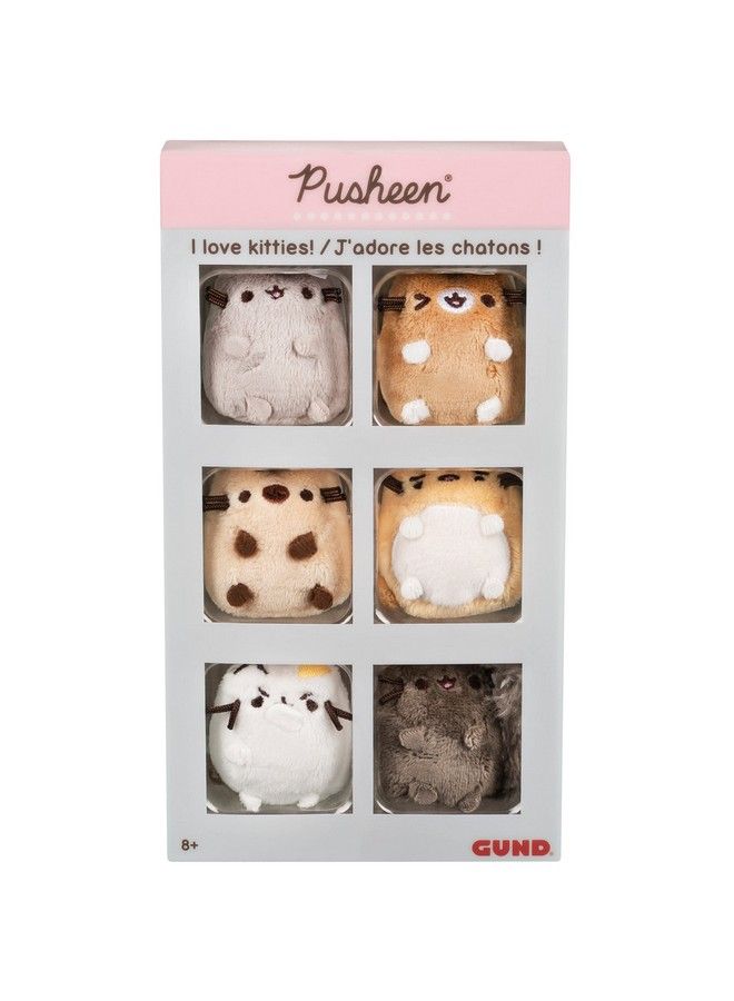 Pusheen Comic Collector I Love Kitties Set Of 6 Plush Stuffed Animal Cats 2