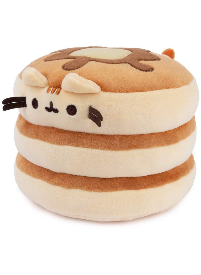 Pusheen The Cat Pancake Squisheen Plush Squishy Toy Stuffed Animal For Ages 8 And Up Brown 6”