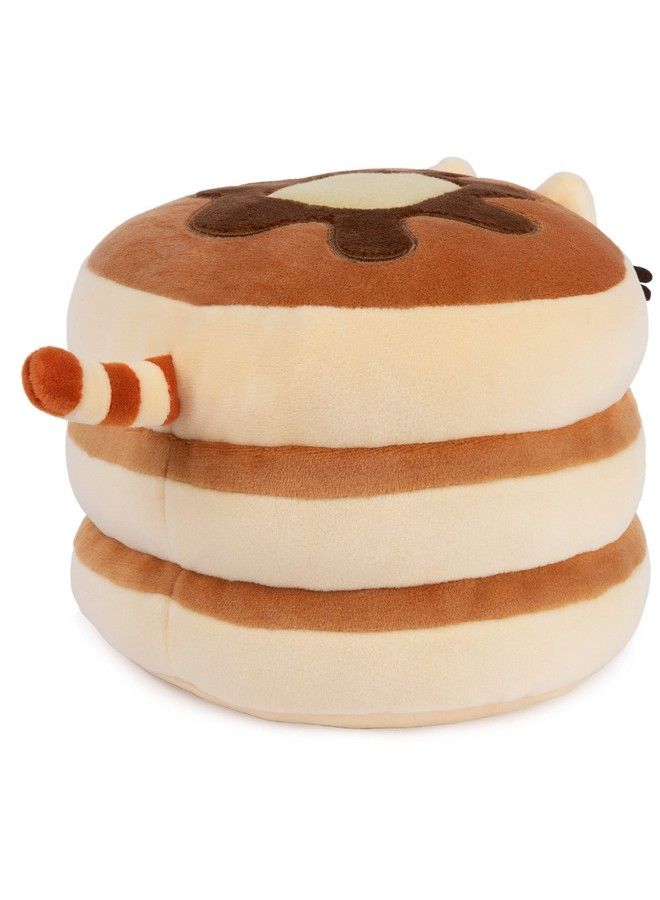 Pusheen The Cat Pancake Squisheen Plush Squishy Toy Stuffed Animal For Ages 8 And Up Brown 6”