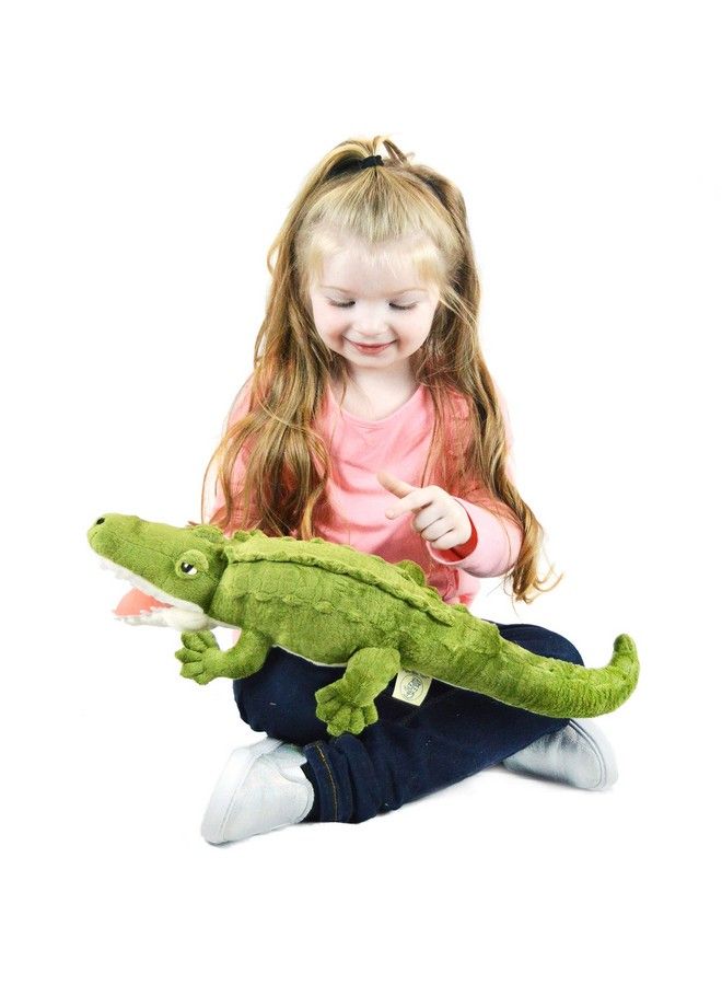 Carioca The Crocodile 19 Inch Large Alligator Stuffed Animal Plush By Tiger Tale Toys