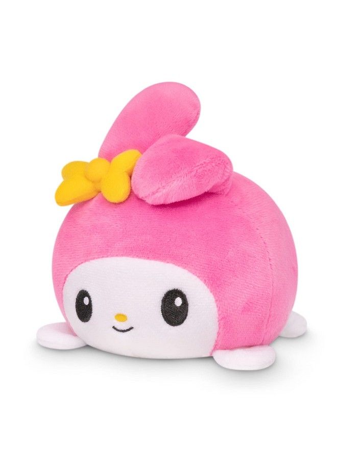 The Officially Licensed Original Sanrio Plushie My Melody + Kuromi Cute Sensory Fidget Stuffed Animals That Show Your Mood