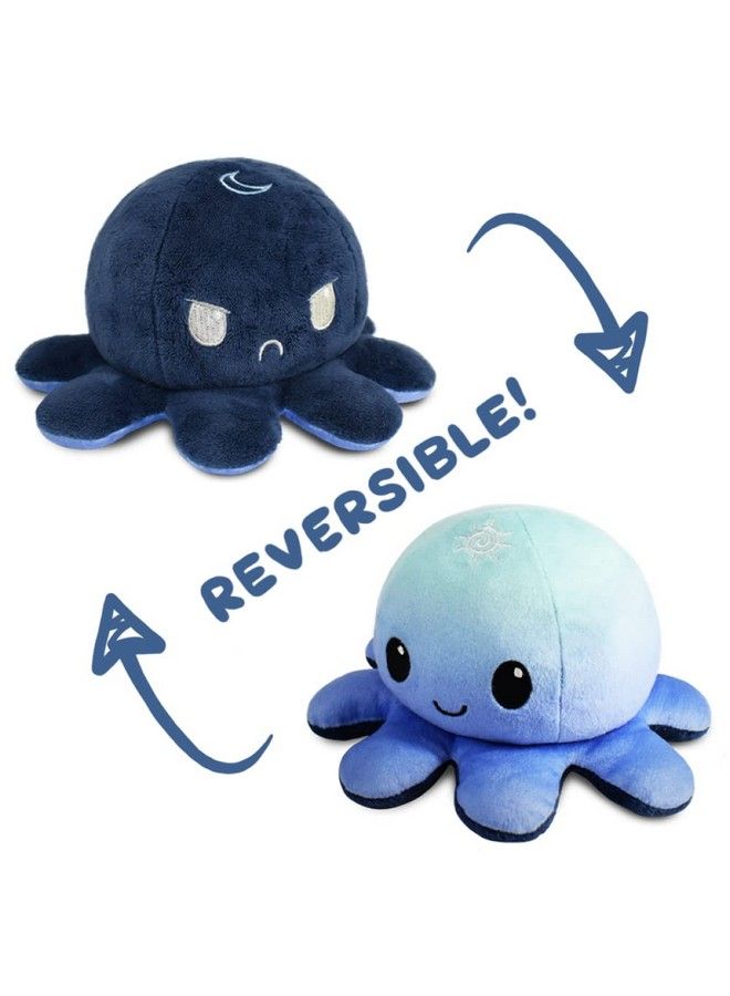 The Original Reversible Octopus Plushie Day + Night Cute Sensory Fidget Stuffed Animals That Show Your Mood