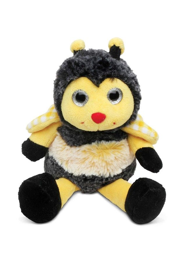 Dollibu Sitting Bee Super Soft Stuffed Animal Cute Realistic Stuffed Animals For Girls. Boys And Adults Animal Gifts Kids Bee Nursery Decor For Newborn 7 Inches