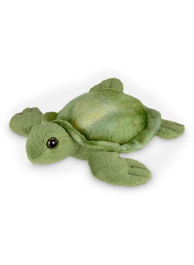 Bearington Lil' Shelton Plush Sea Turtle Stuffed Animal 7 Inches