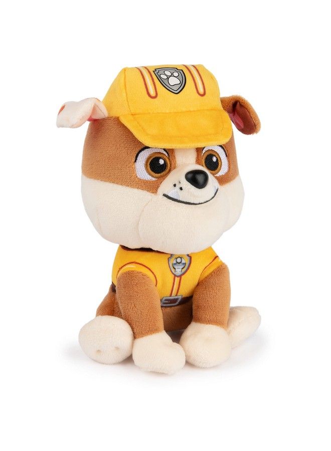 Official Paw Patrol Rubble In Signature Construction Uniform Plush Toy Stuffed Animal For Ages 1 And Up 6