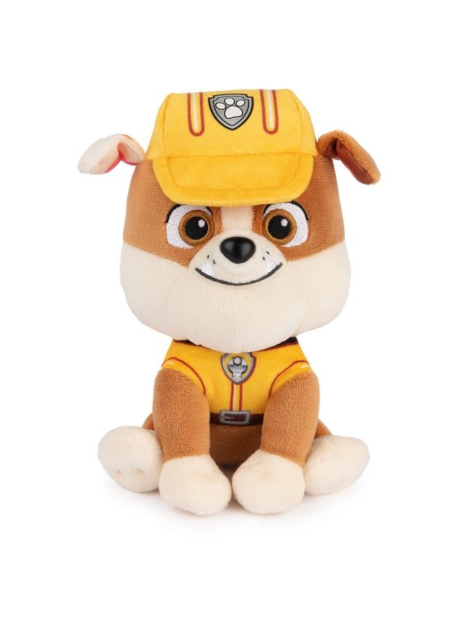 Official Paw Patrol Rubble In Signature Construction Uniform Plush Toy Stuffed Animal For Ages 1 And Up 6