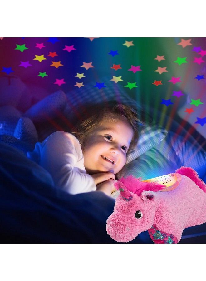 Colorful Pink Unicorn Sleeptime Lite Plush