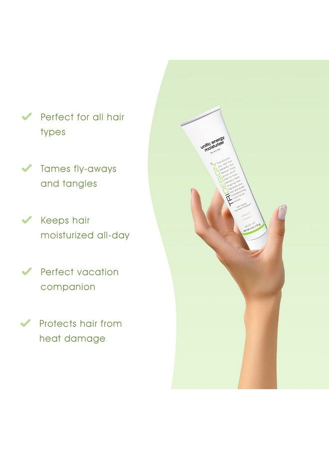 Tri Unific Energy Moisturizer Conditioner Curly Hair Products Leave In Conditioner Serum For Hair Deep Conditioner Hair Treatment Conditioner For Dry Hair 6 Oz Tube