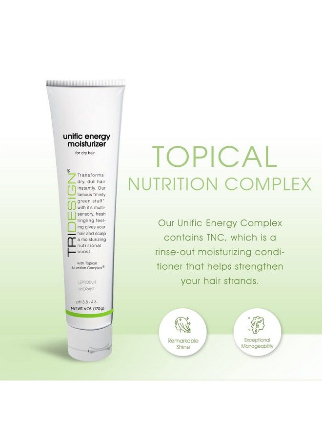 Tri Unific Energy Moisturizer Conditioner Curly Hair Products Leave In Conditioner Serum For Hair Deep Conditioner Hair Treatment Conditioner For Dry Hair 6 Oz Tube