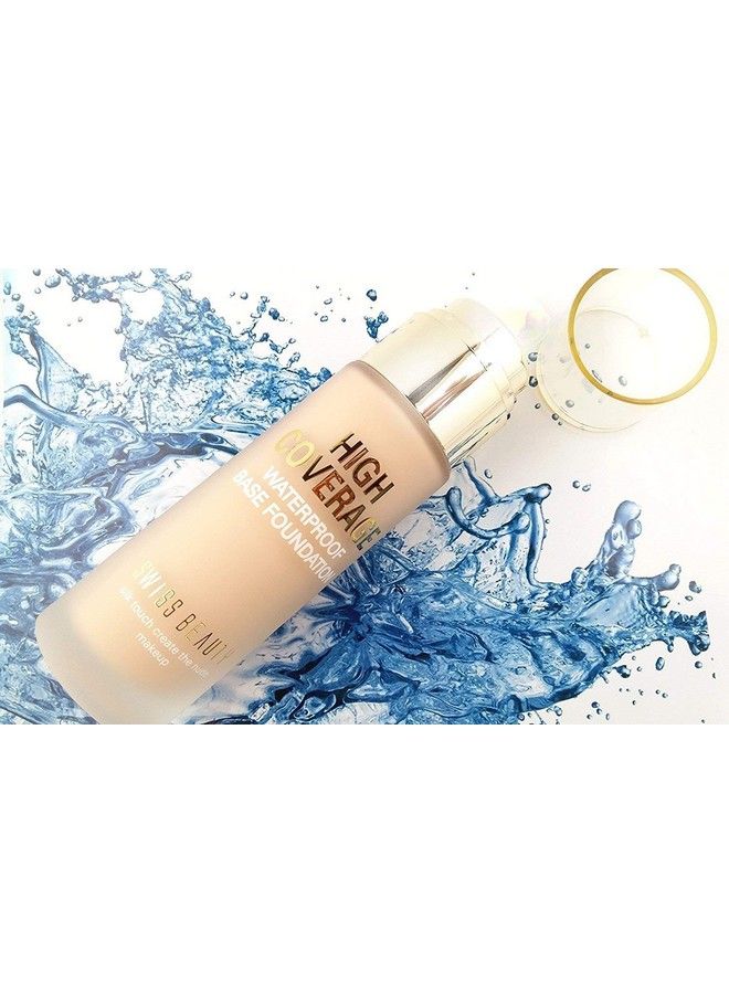 High Coverage Waterproof Base Foundation Weightless Matte Effect Long Lasting Silky Smooth 60G Color04(Natural Nude)