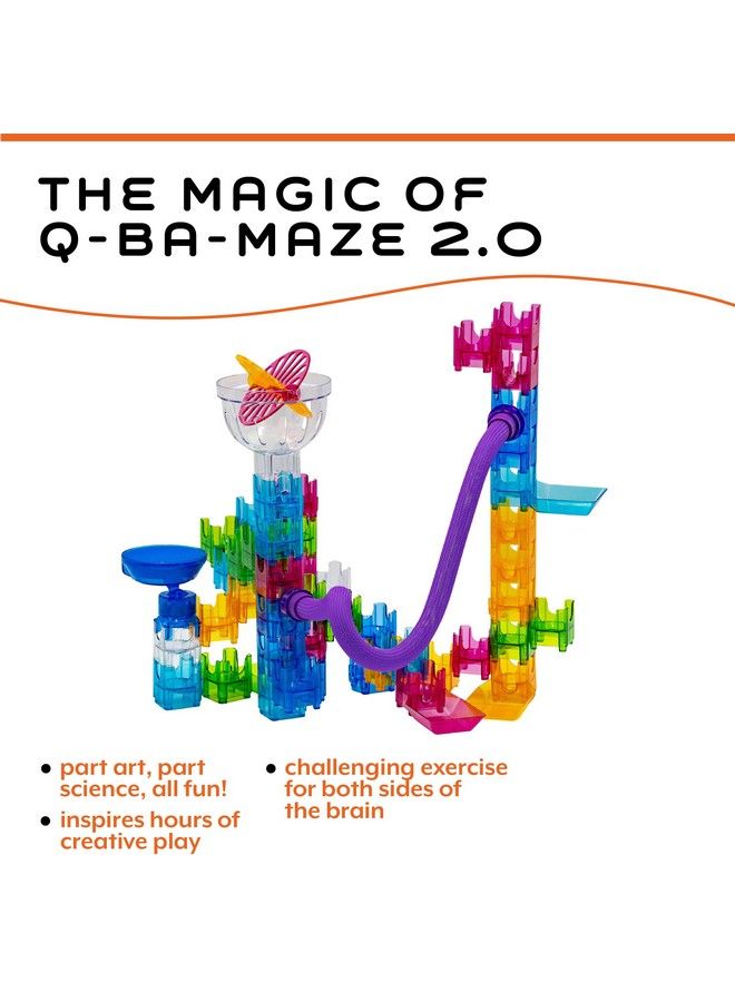 Q Ba Maze Action Stunt Set The Next Generation Marble Maze Kids Toys Stem Marble Run Recommended For Ages 6+ Educational Gift For Boys And Girls