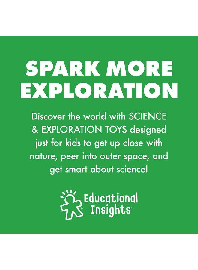 Geosafari Jr. Talking Kids Microscope Preschool Science Toy Featuring Bindi Irwin Gift For Boys & Girls Stem & Science Toy Ages 3+