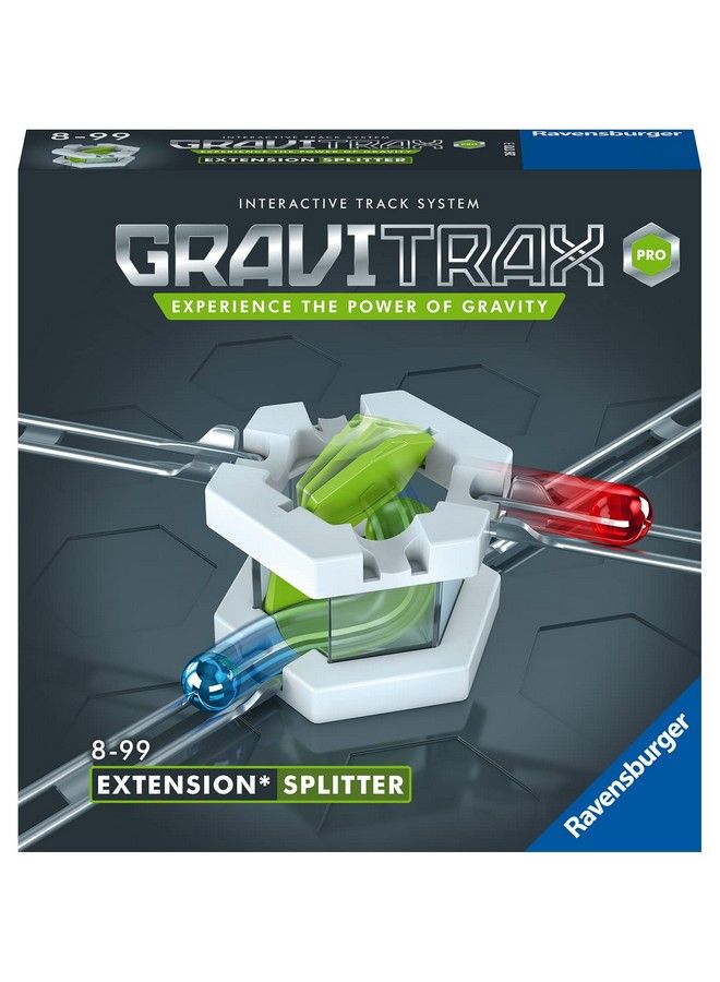 Gravitrax Pro Splitter Accessory Marble Run And Stem Toy For Boys And Girls Age 8 And Up Accessory For 2019 Toy Of The Year Finalist Gravitrax
