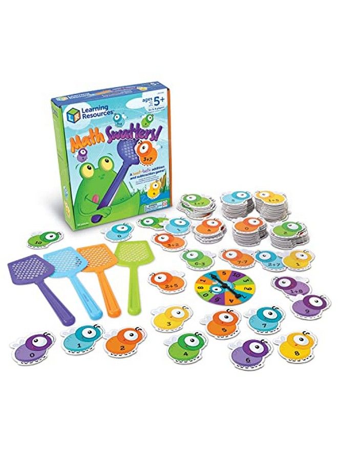 Mathswatters Addition & Subtraction Game 99 Pieces Age 5+ Math Games For Kids Educational Games Preschool Math Kindergartner Learning Games