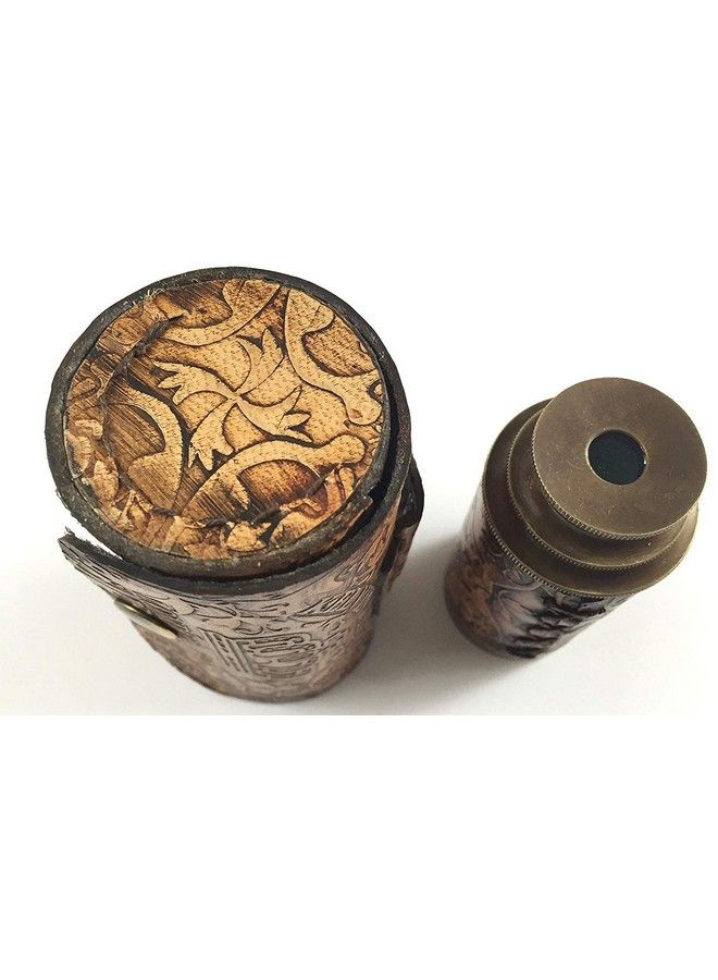 Nautical Handheld Pirate Brass Telescope With Box/Case Sailor Home Decor Pirate Captain Boat Gift (6